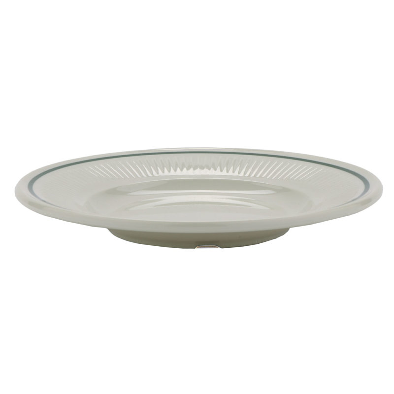 Assiette à salade ronde en mélamine GET E-9-K, 9,25 po, Kingston (ensemble de 12)