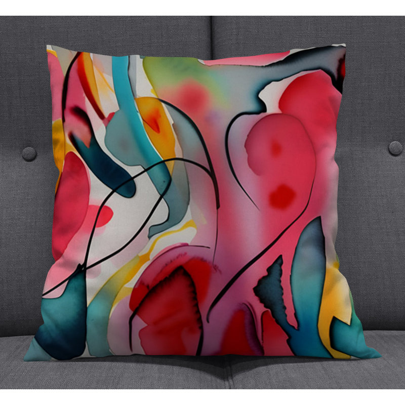 Coussin décoratif, H 20 po x l 20 po, Housse de coussin seulement - sans coussin