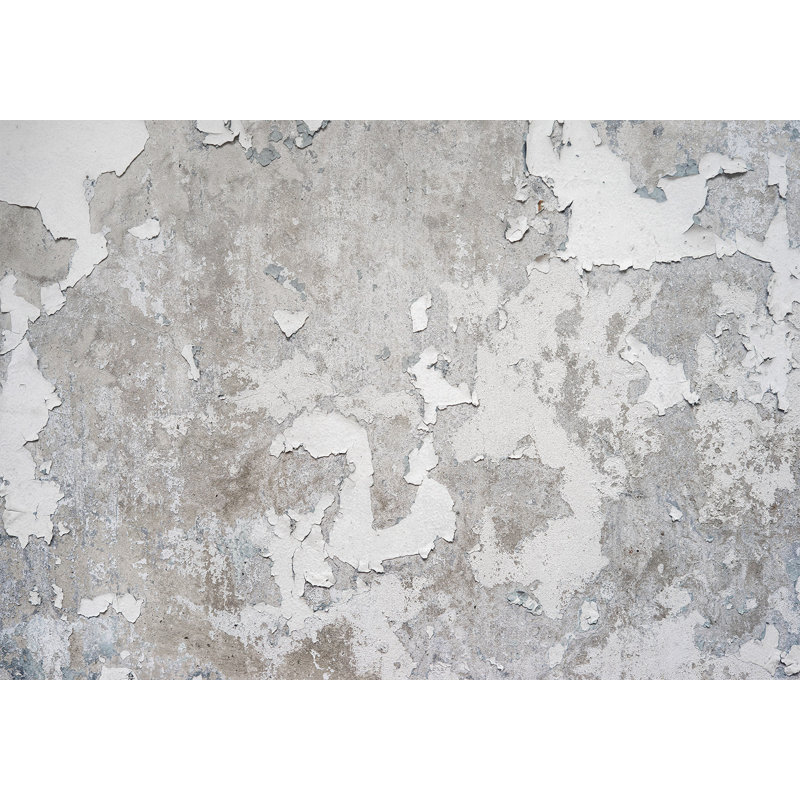 Murale pelez et collez - Vieux mur pelable, L 57 po x L 41 po