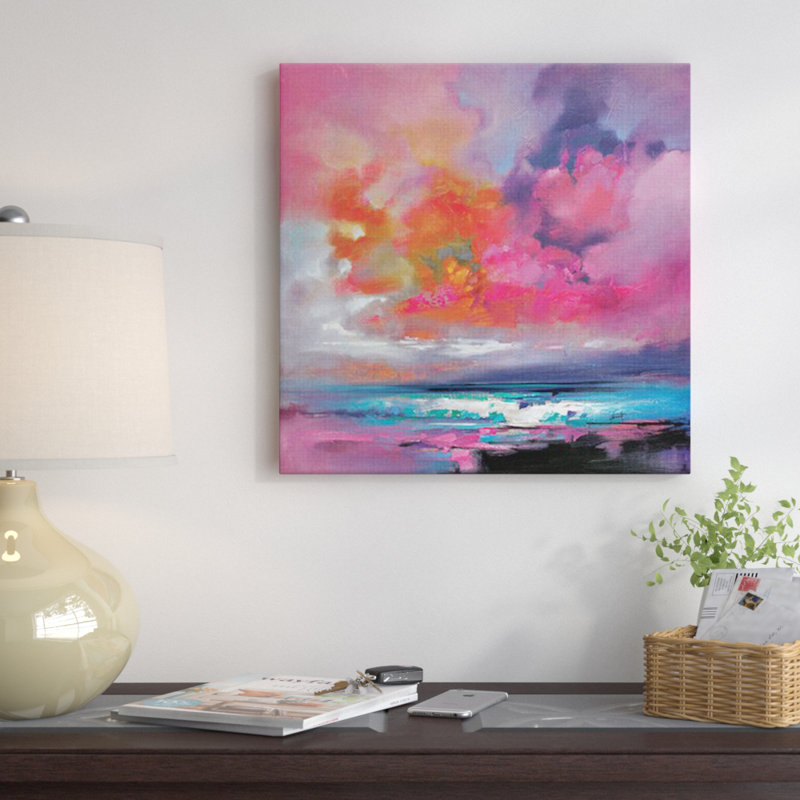 " Cataclysm " by Scott Naismith, 26" H x 26" W x 1.5" D, Canvas