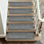 8 po x 30 po. Tapis à motif de tapis d'escalier à motif classique * 12 mini treillis à losanges-1691408290