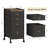 Boose 14.9'' Wide 4 -Drawer Mobile Steel File Cabinet-291224536