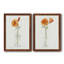 California Poppy Vase I - Toile encadrée de qualité supérieure - prête à être accrochée-2001333010-2001333002