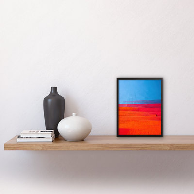 Steps 1 Piece Single Picture Frame Wall Art