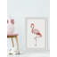 Dashing Flamingo Stand by Parvez Taj - Single Picture Frame Painting-38994077