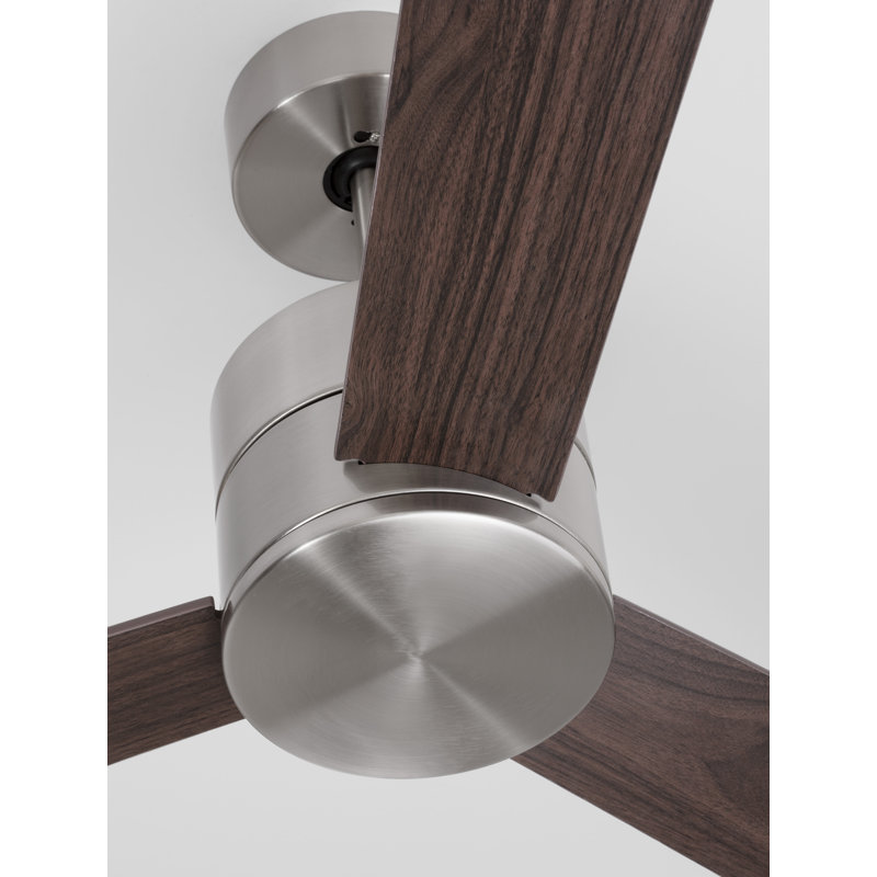 Ceiling Fan with LED Lights, Silver