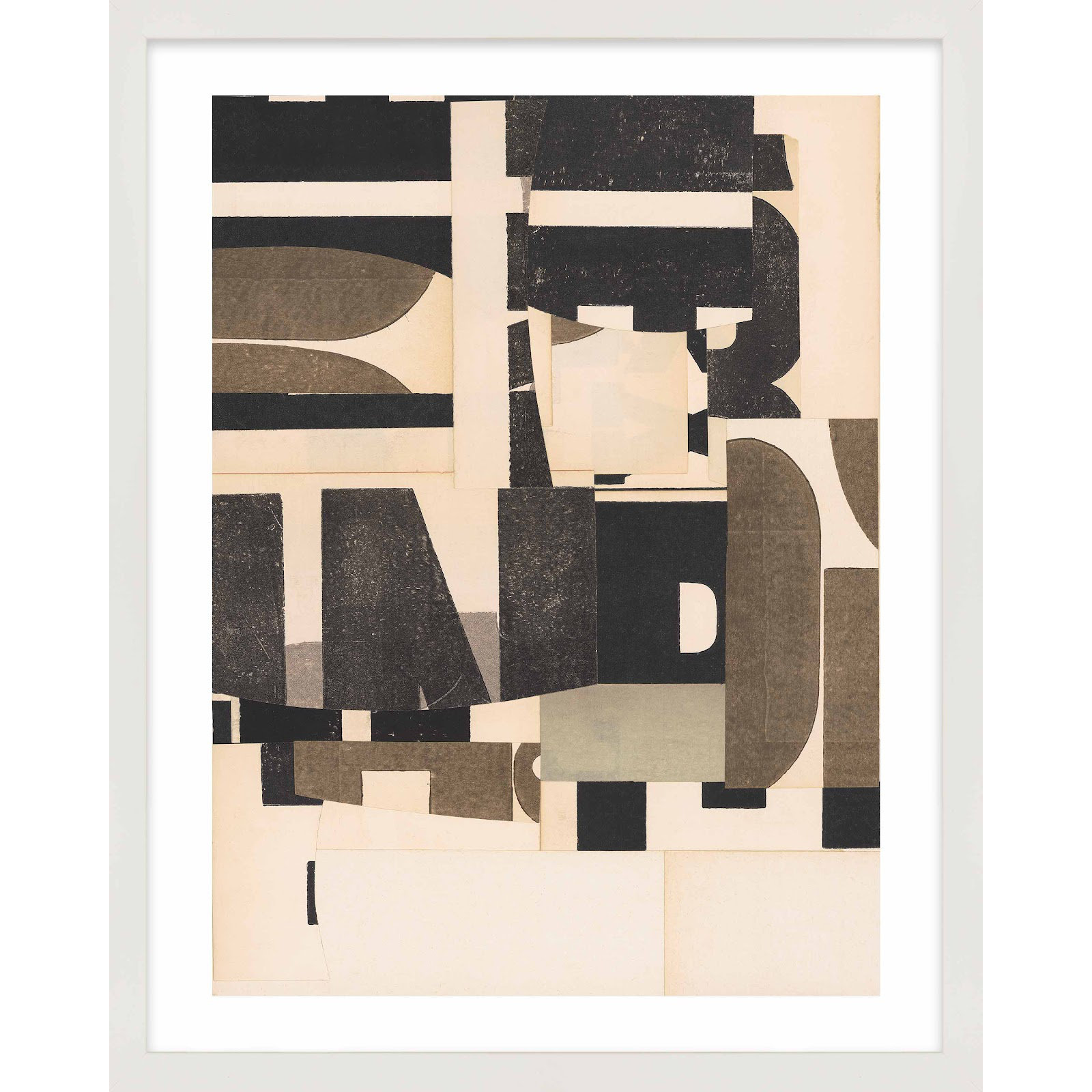 Dark And Stormy by Driftway Studio, 16" W x 20" H, White