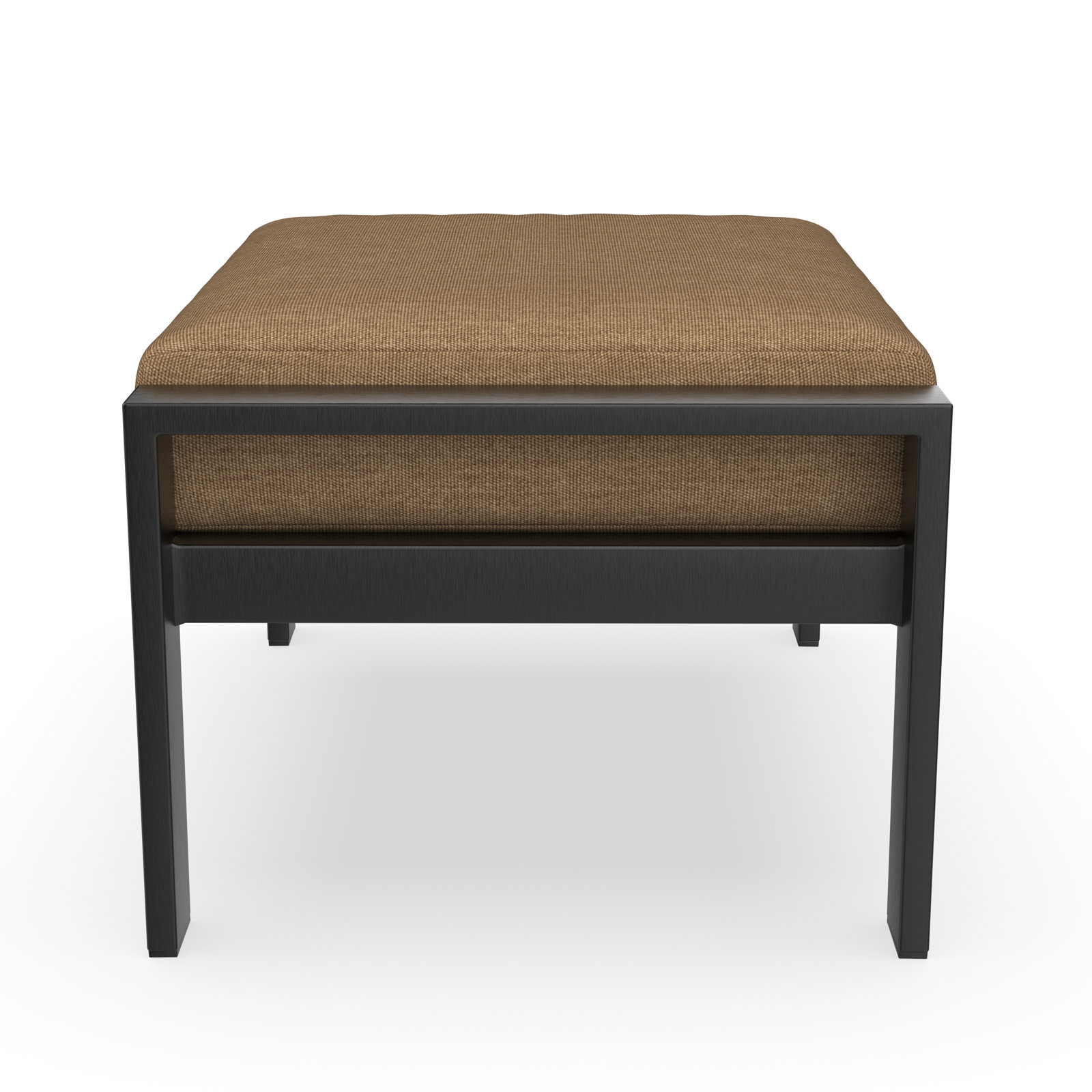 Townsend Sunbrella® Patio Ottoman, Sunbrella Canvas Heather Beige, No, None