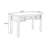 Nut-brown Rectangular Solid  Wood desk