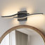 Luminaire de salle de bain moderne à DEL à intensité variable avec 5 températures de couleur réglables