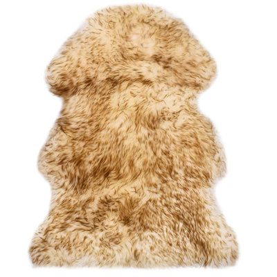 Brock Solid Colour Shag 60cm X 90cm Area Rug