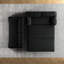 Grand canapé-lit escamotable de 63,8 po, canapé-lit convertible 3 en 1 avec rangement latéral, causeuse en velours multifonctionnel pour le salon, la chambre à coucher, un appartement, un bureau, noir