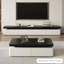 Meuble télé moderne en bois manufacturé noir-1475469002-1475469003