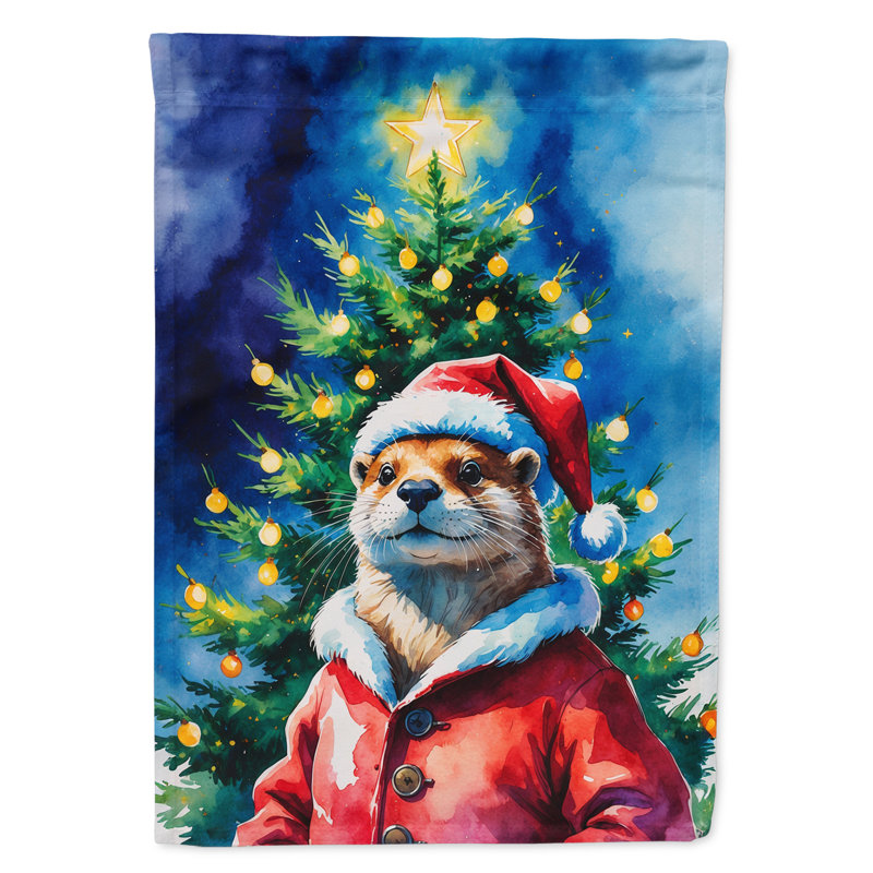 Drapeau de jardin de Noël, Loutre