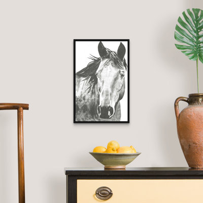 Art mural sur toile Wildlife Snapshot: Horse I