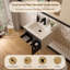 Meuble-lavabo mural simple moderne 24 po Tona