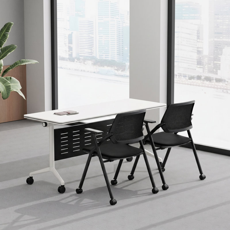 Ensemble de 3 tables gigognes mobiles Healy, White