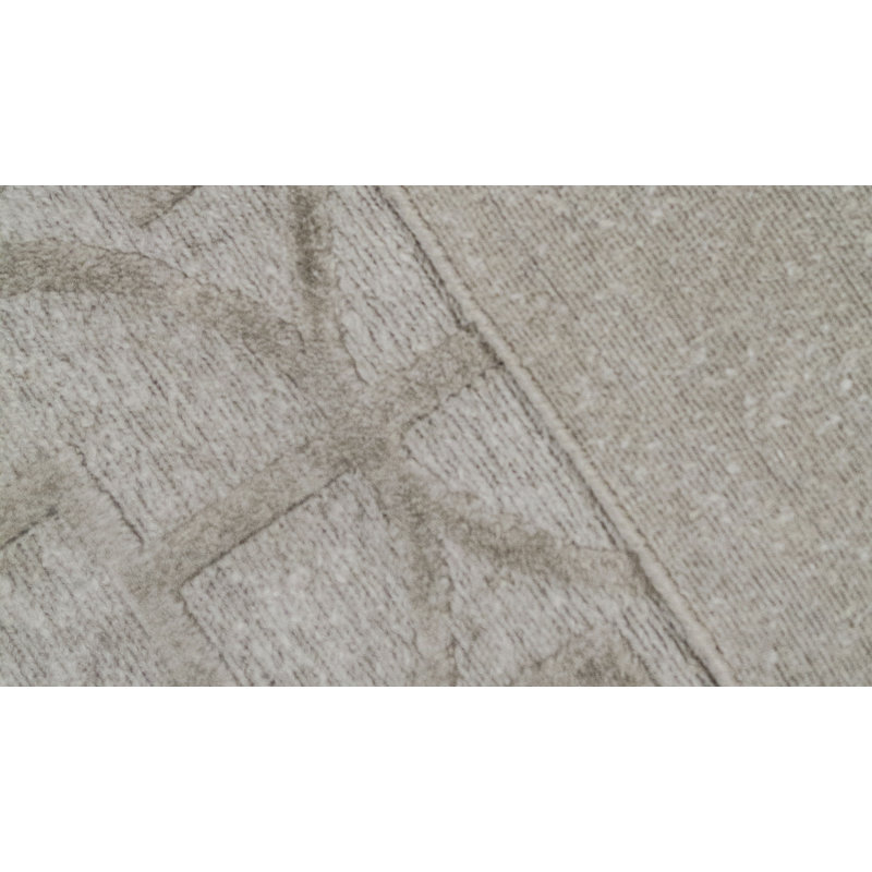 Geometric Area Rug in Beige