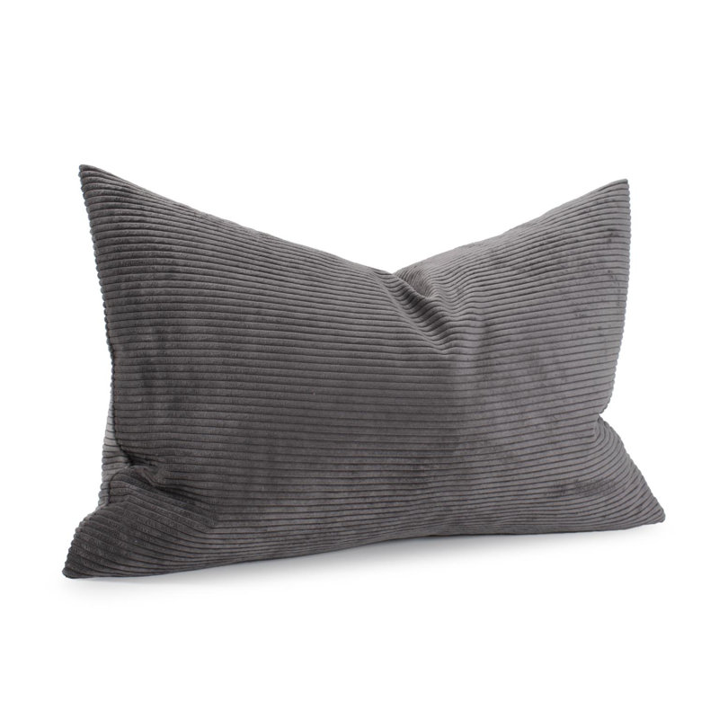 Gousset Pana - Insert en duvet, Gris anthracite, H 14 po x l 22 po, Rectangle