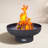 Harrogate Steel Wood Burning Fire Pit-1640684180