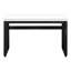 Bureau d'ordinateur, bureau personnel, debout, réglable, L 48 po, travail, ordinateur portable, stratifié, métal noir, contemporain, moderne-1960439641