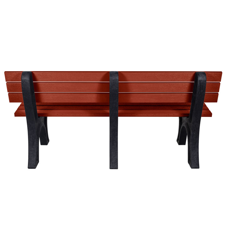Banc de parc Angelyna Aurora, Rouge