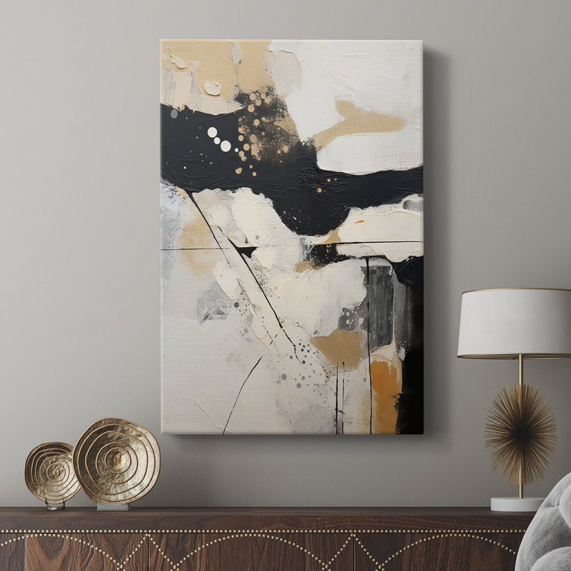 ABSTRACT Series DI - Gallery Cavas, H 27 po x l 18 po