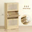 Rangement pour chaussures avec 3 tiroirs, chêne