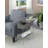 Allegonda 23.75'' Tall Sled End Table and Built-In Outlets-2016445683