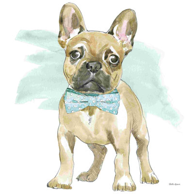 Glamour Pups XI par Beth Grove - peinture sur toile tendue