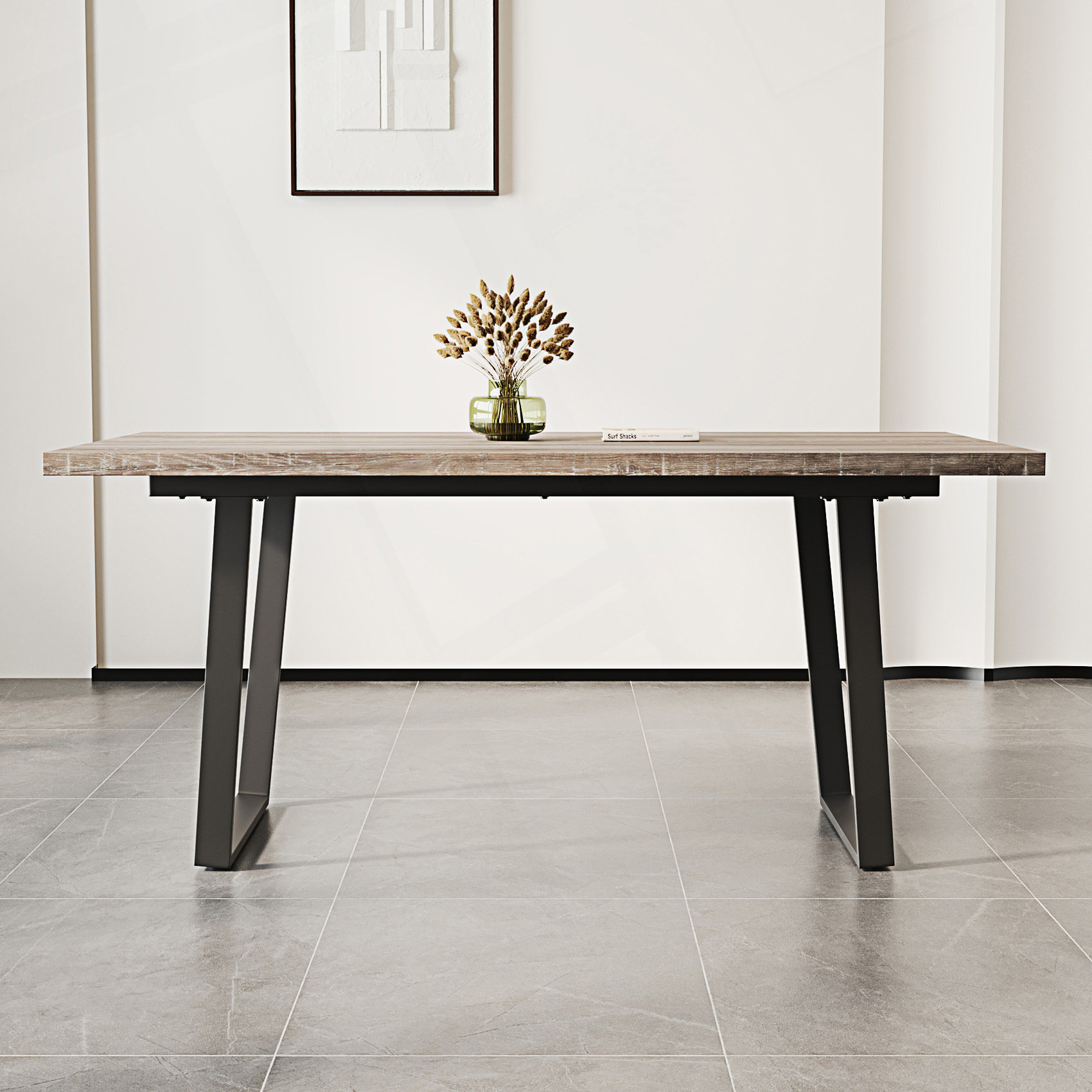 George Oliver Rectangular Dining Table, 6-Person Dining Table - Wayfair ...