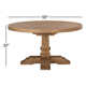 Vienna 55" Reclaimed Pine Round Dining Table