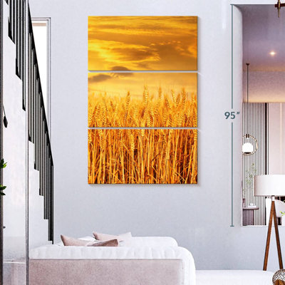 Alvord Sunset Wheat Field