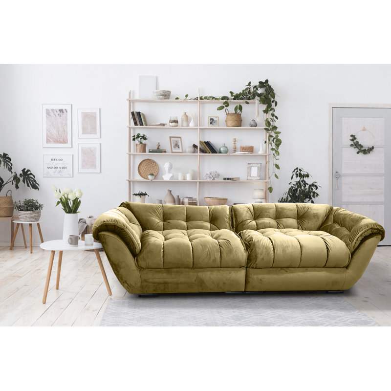 Giao 3-Seater Sofa, Gold