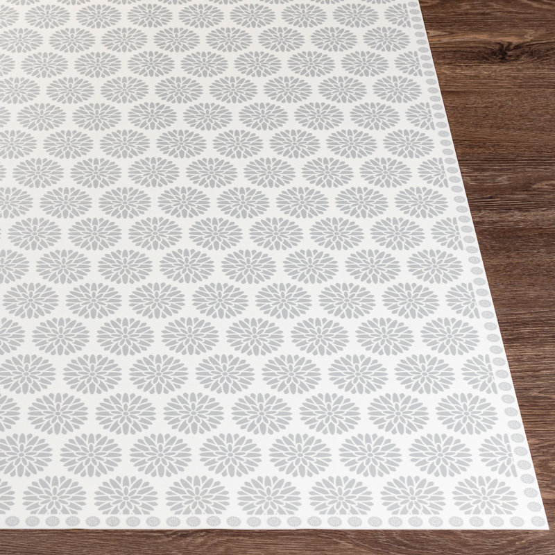 Tapis gris clair Albelo-Sire, Rectangle 2 pi x 3 pi 11 po