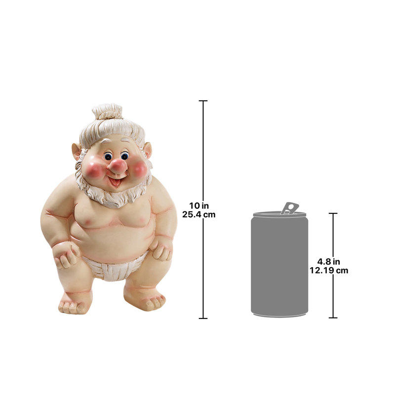 Statue lutteur Far East Gnome Statue Set