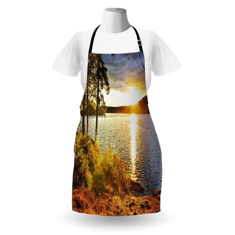 Multicolore, tablier coloré East Coast Home unisexe, Sunset Forest Canada, taille adulte