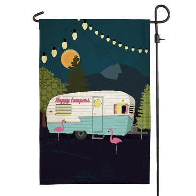 Double Sided 17.5'' H x 12'' W Polyester Garden Flag
