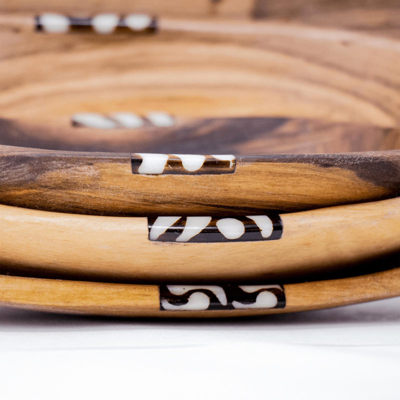 Bol de service en bois Wishek
