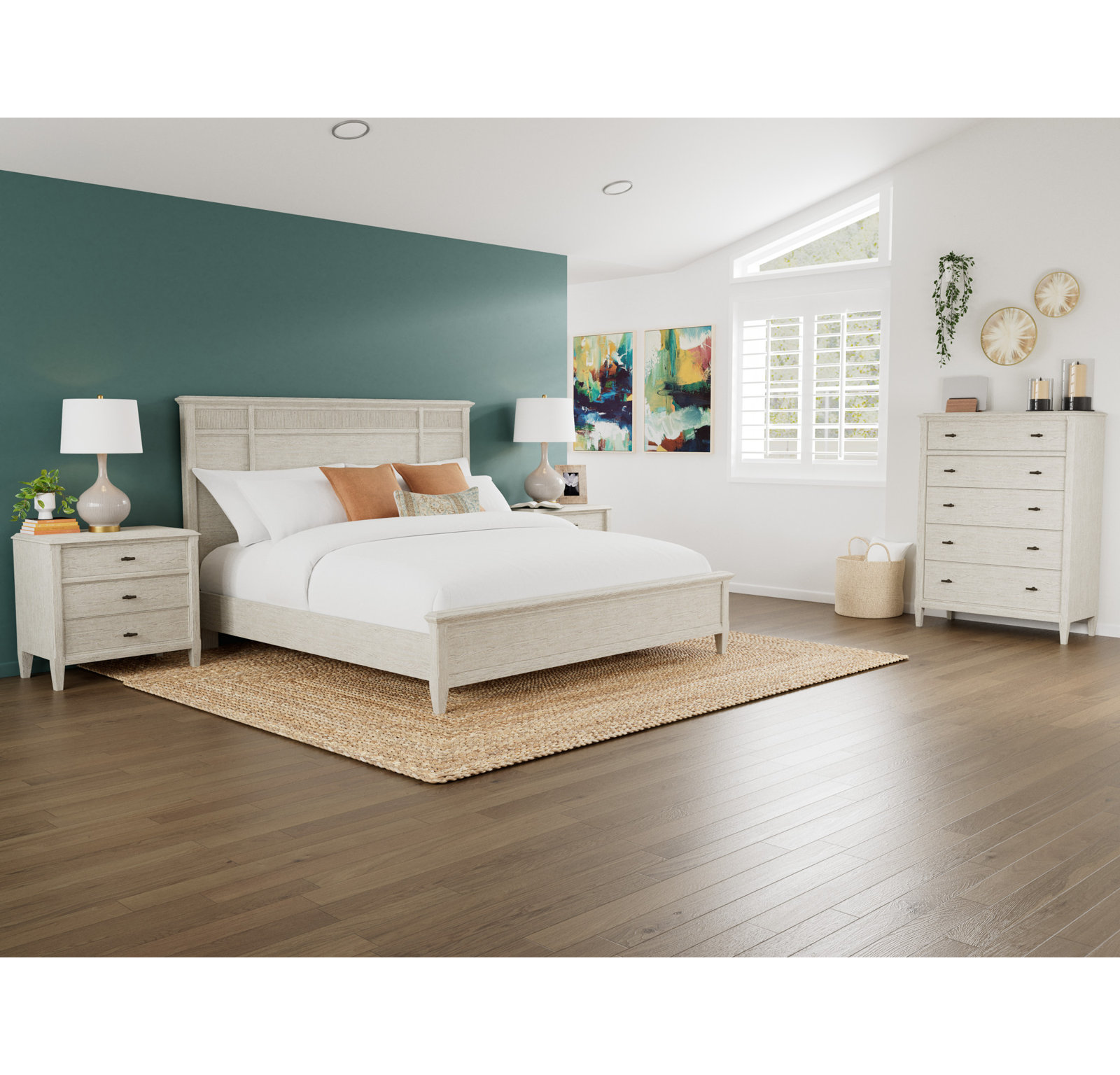 Ashwell Panel Bed, King