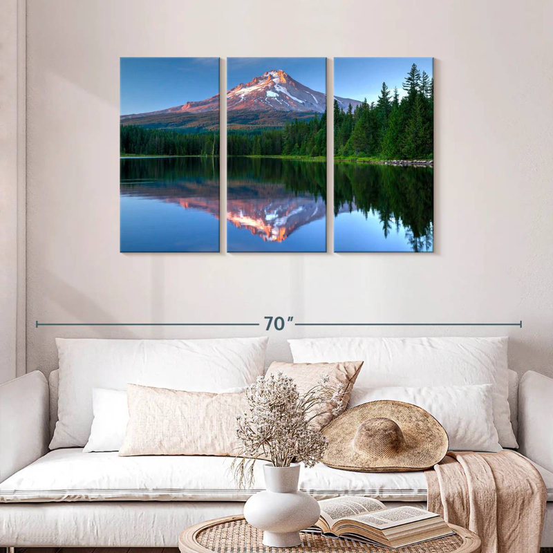 Paysage Alvord Mount Hood, H 24 po x l 38 po