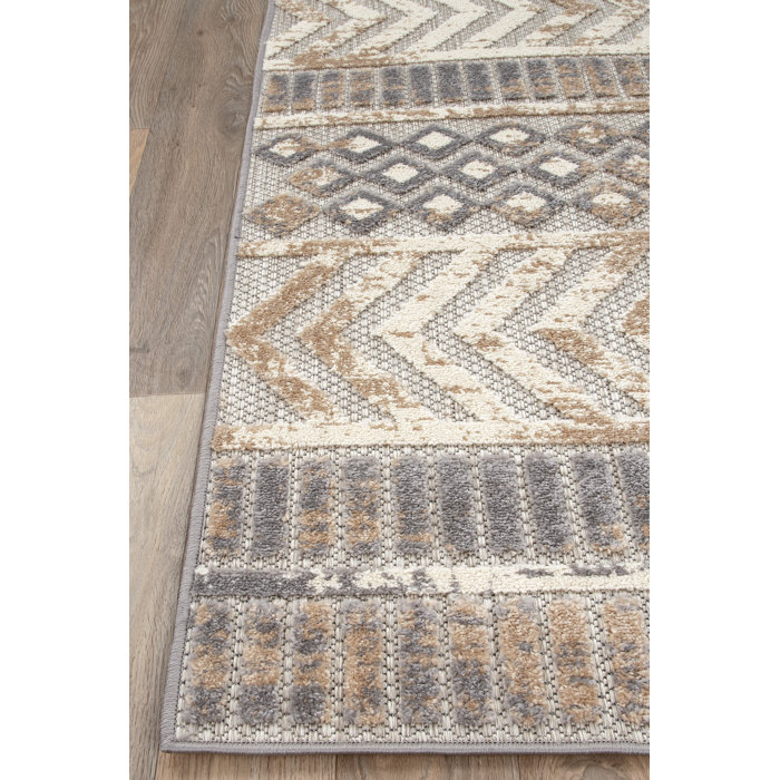 Union Rustic Alphee Geometric Rug & Reviews | Wayfair