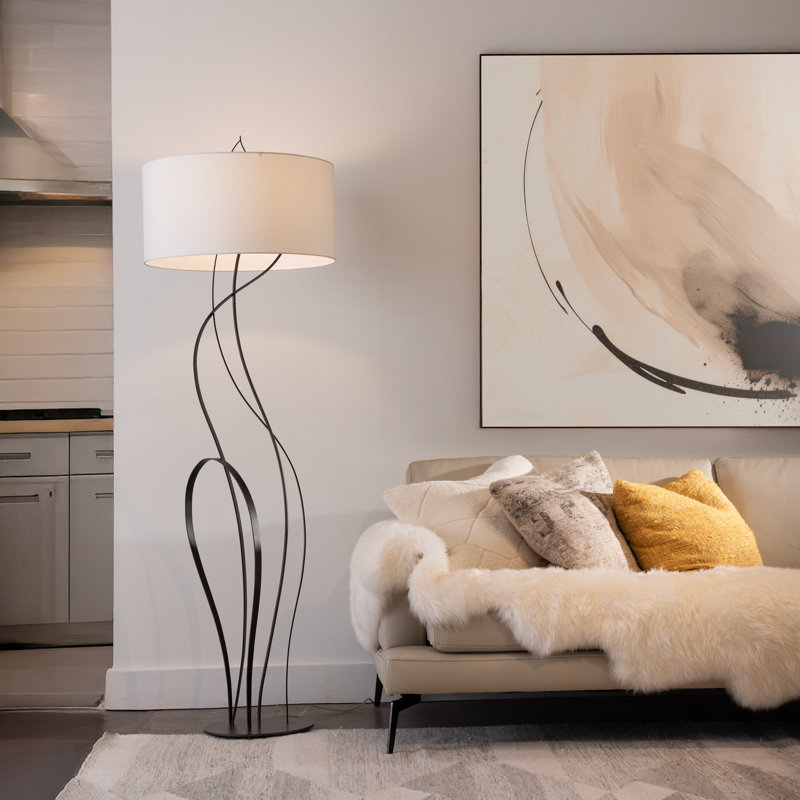 Sway Floor Lamp - Dark Smoke Finish, Dark Smoke