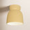 Ceramic Bell Outdoor Flush Mount