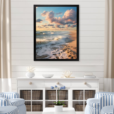 Beach Photo Coastal Harmony II " Beach Photo Coastal Harmony II "