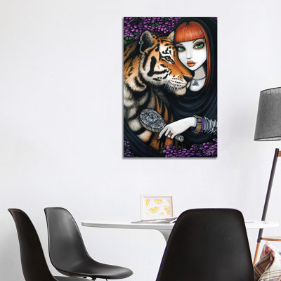 Sam Lilah 1 Piece Wrapped Canvas Painting