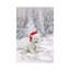 Ours polaire en bois II par Makiko - impression d'art graphique-52542548-52542549-52542554