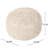 Bordeaux  Knitted Cotton Round Pouf