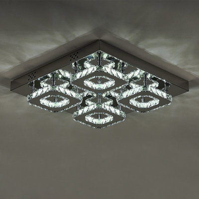 Tarren Glass LED Flush Mount