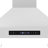 Forno Venezia 30 Inch Wall-Mounted Range Hood in White with Touch Controls and Baffle Filters-115251616